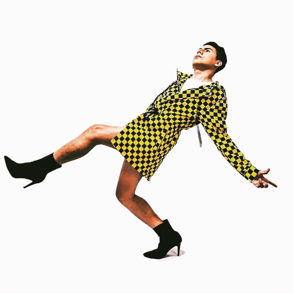 Yellow Checkered Jacket